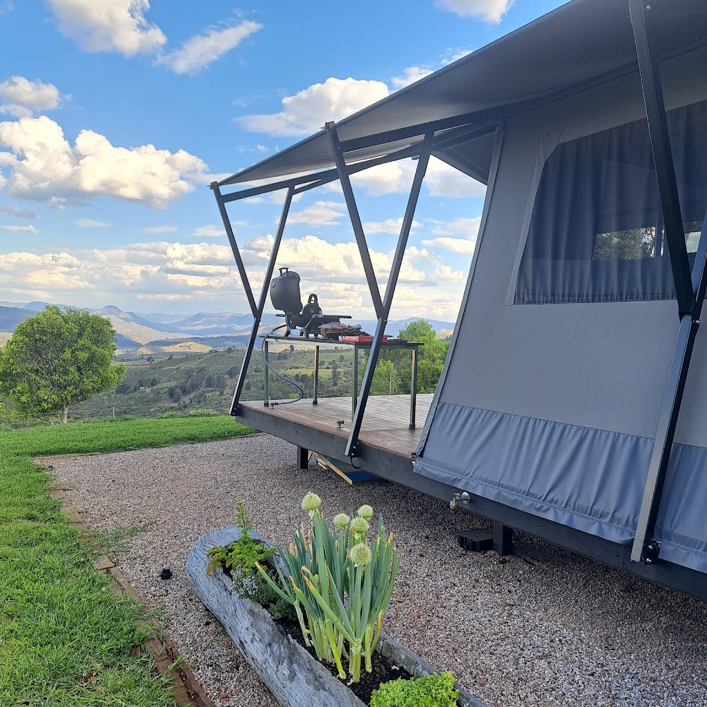 Valhalla Glamping | 394 W Haldon Rd, Woodbine QLD 4359, Australia | Phone: 0432 312 374