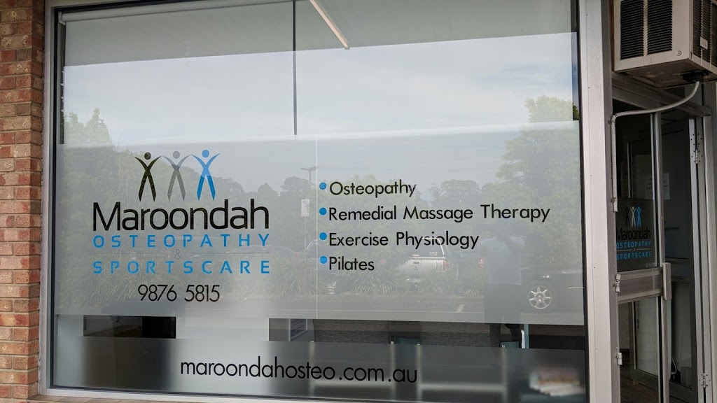 Maroondah Osteopathy & Sportscare | 13 Milne Pl, Ringwood North VIC 3134, Australia | Phone: (03) 9876 5815