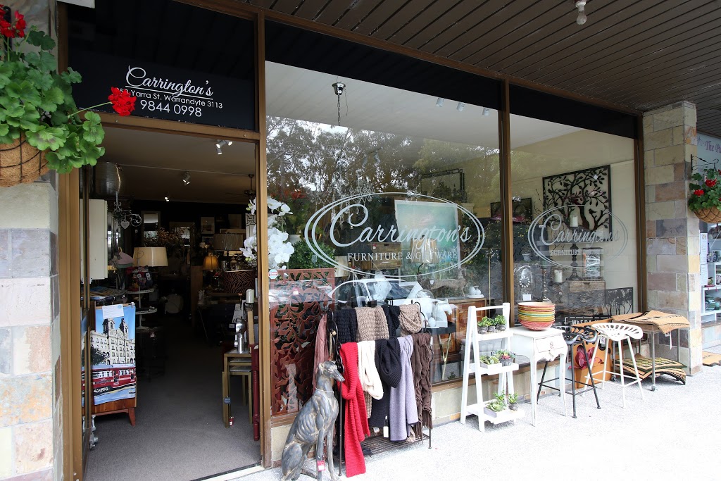 Carrington Crafts | home goods store | 258 Yarra St, Warrandyte VIC 3113, Australia | 0398440998 OR +61 3 9844 0998