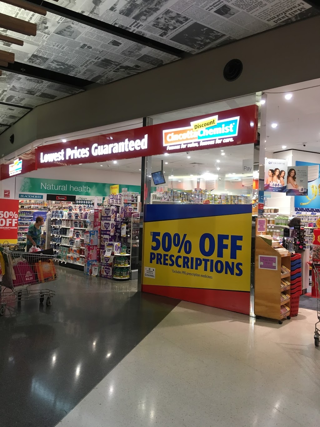 Cincotta Discount Chemist Stockland Merrylands | pharmacy | Stockland Merrylands Shopping Centre Shop 1050, McFarlane St, Merrylands NSW 2160, Australia | 0296825558 OR +61 2 9682 5558