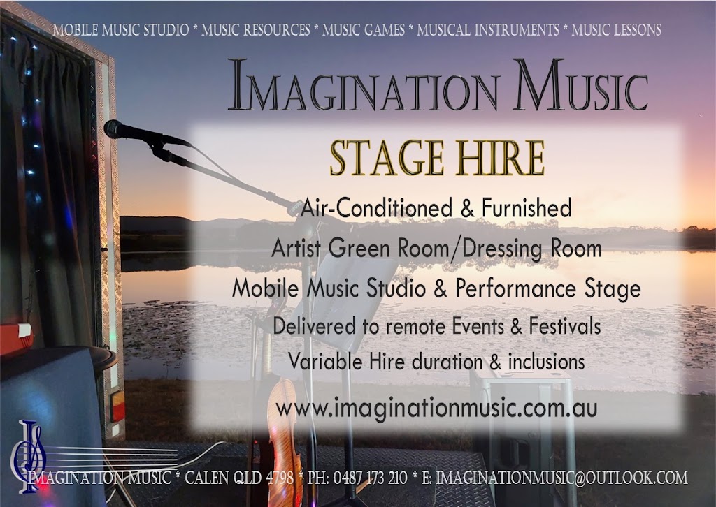 Imagination Music | 134 McIntyre St, Calen QLD 4798, Australia | Phone: 0487 173 210