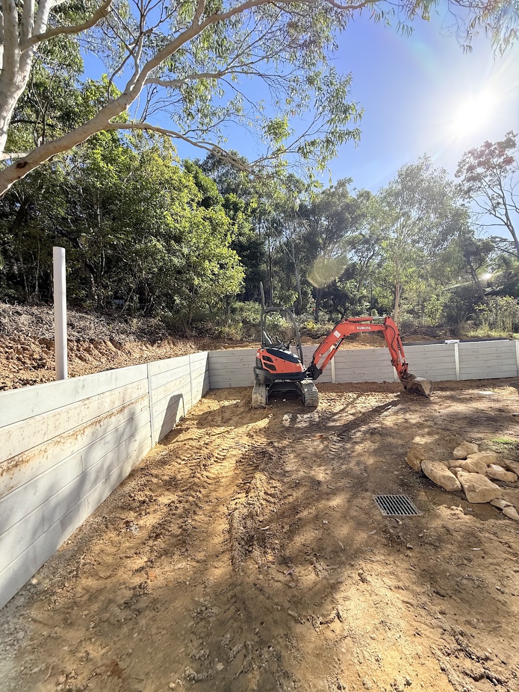 Westluxe Excavation & Landscaping | Larapinta Dr, Wyee Point NSW 2259, Australia | Phone: 0456 551 019