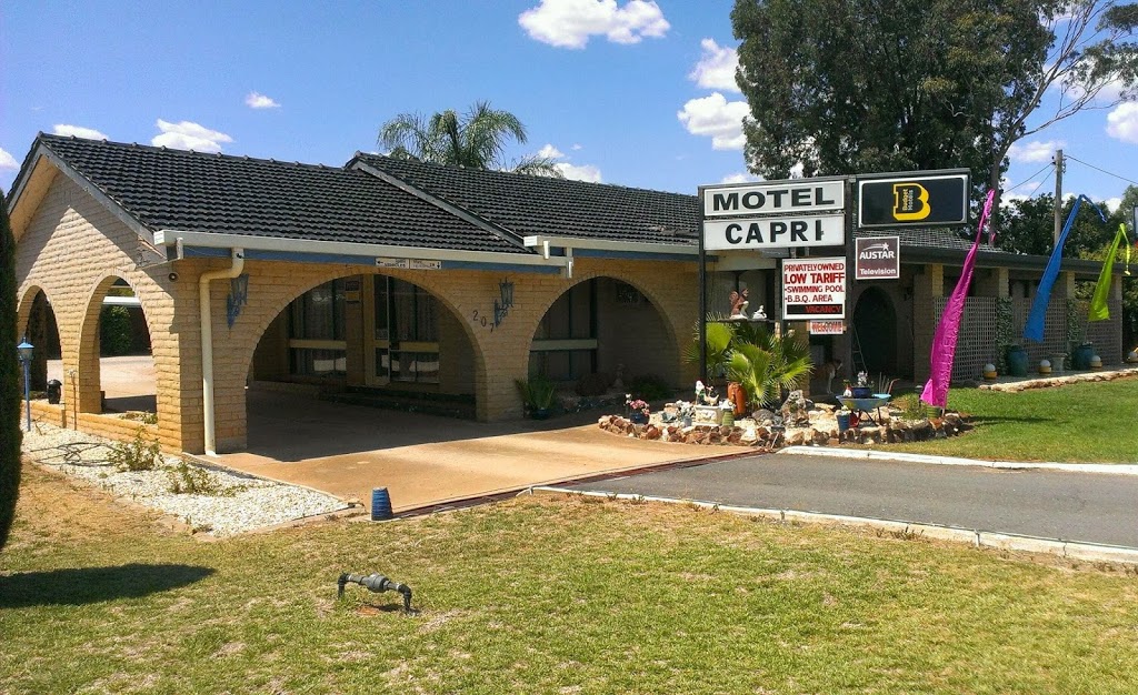 Motel Capri | lodging | 207 Market St, Balranald NSW 2715, Australia | 0350201201 OR +61 3 5020 1201