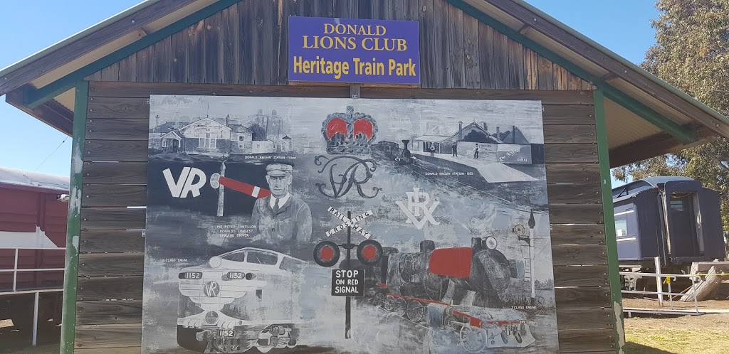 Donald Playground and Train Park, | park | Hammill St, Donald VIC 3480, Australia