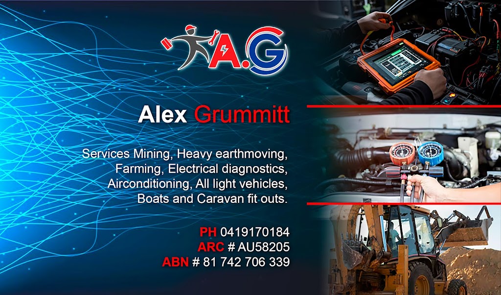 A.G Auto Electrical & Air-Conditioning | 2/6 Pineapple Dr, Hidden Valley QLD 4703, Australia | Phone: 0419 170 184