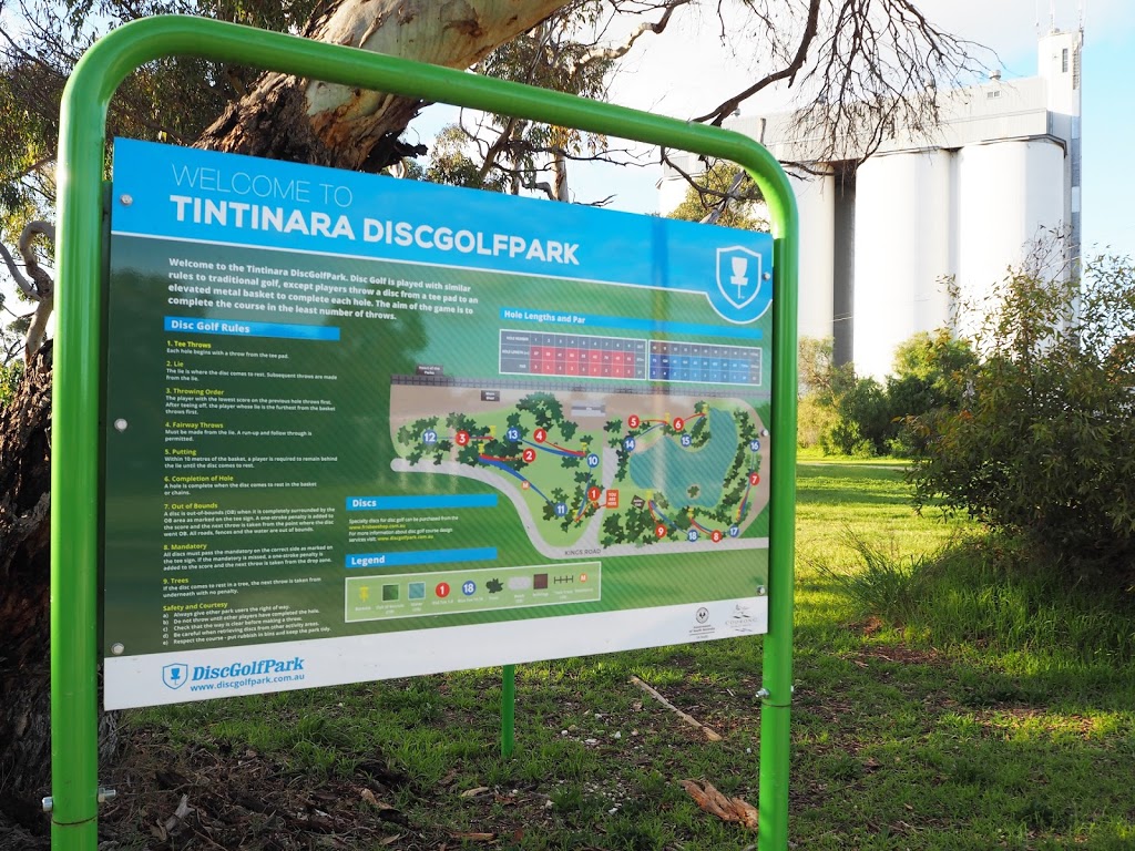 Tintinara Disc Golf Course | Kings Rd, Tintinara SA 5266, Australia | Phone: 1300 785 277