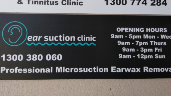Ear Suction Clinic | hospital | 1/440 Flinders St, Nollamara WA 6061, Australia | 1300380060 OR +61 1300 380 060