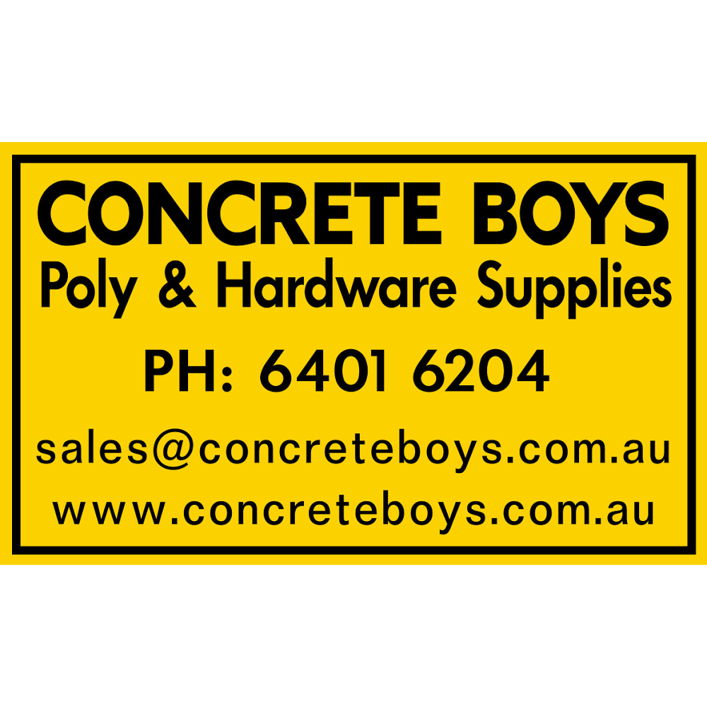 Concrete Boys Poly & Hardware Supplies | hardware store | 46, Fortitude Boulevard, Gnangara WA 6077, Australia | 0864016204 OR +61 8 6401 6204