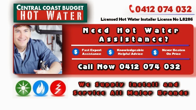 Central Coast Budget Hot Water | plumber | 77 McDonagh Rd, Wyong NSW 2259, Australia | 0412074032 OR +61 412 074 032