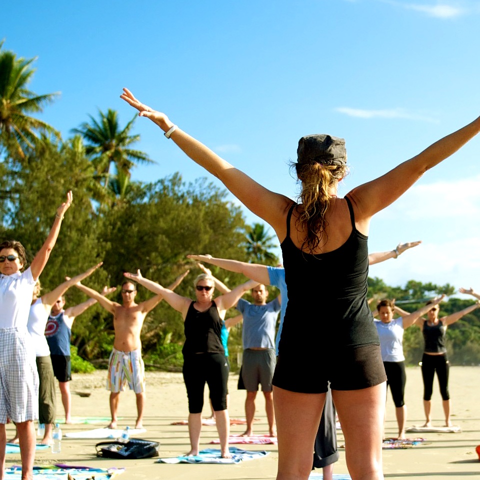 Yoga On The Beach | gym | Four Mile Beach, Port Douglas QLD 4877, Australia | 0409704166 OR +61 409 704 166