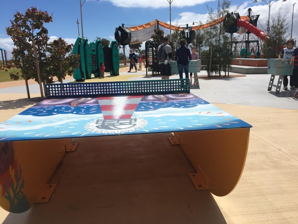 Outdoor Ping Pong Table by POPP | park | 214 Marine Terrace, Geraldton WA 6530, Australia