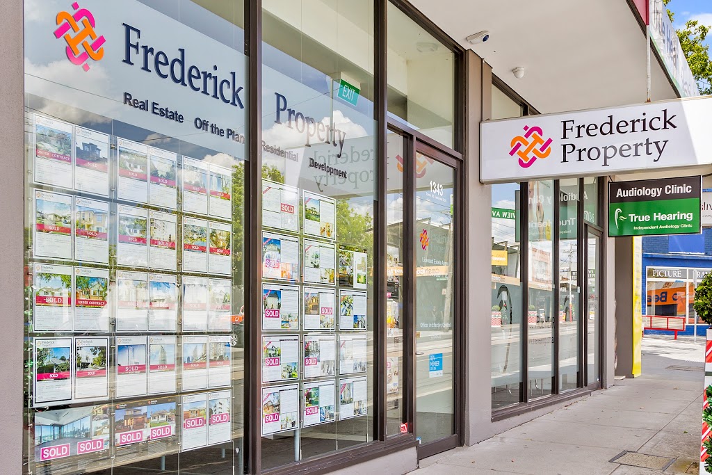 Frederick Property Pty Ltd | 1343 Toorak Rd, Camberwell VIC 3124, Australia | Phone: (03) 9889 1118