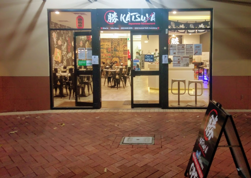 KATSUYA JAPANESE RESTAURANT | restaurant | 2/40 Central Walk, Joondalup WA 6027, Australia | 0864062379 OR +61 8 6406 2379