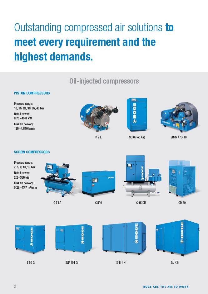 BOGE Compressors | 43A Commercial Dr, Pakenham VIC 3810, Australia | Phone: (03) 5940 5913