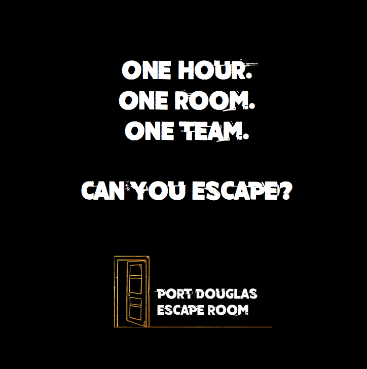 Port Douglas Escape Room | Shop 4/12 Macrossan St, Port Douglas QLD 4877, Australia | Phone: 0401 840 296