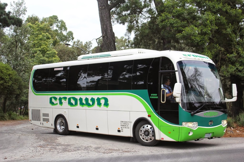 Crown Coaches Pty. Ltd | 79 Norcal Rd, Nunawading VIC 3131, Australia | Phone: (03) 9845 1400