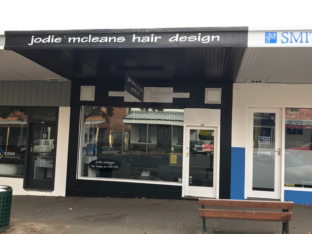 Jodie McLeans Hair Design | 15 Hargraves St, Castlemaine VIC 3450, Australia | Phone: (03) 5470 6711