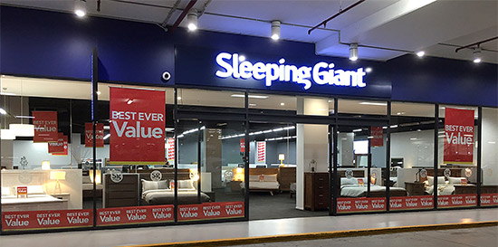 Sleeping Giant Castle Hill | furniture store | HomeHub Castle Hill, CP5/18 Victoria Avenue, Castle Hill NSW 2154, Australia | 0298948151 OR +61 2 9894 8151