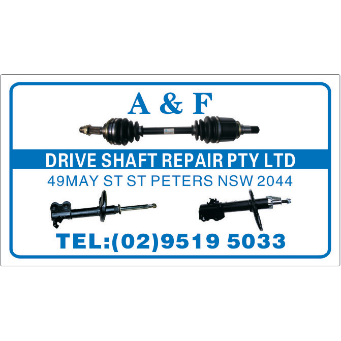 A & F Drive Shaft Repair PTY LTD | 103 Carrington St, Revesby NSW 2212, Australia | Phone: (02) 9519 5033