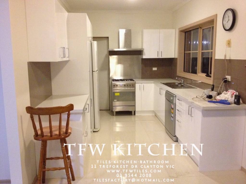 TFW TILES KITCHEN AND BATHROOM PLACE | storage | 11 Treforest Dr, Clayton VIC 3168, Australia | 0395442008 OR +61 3 9544 2008