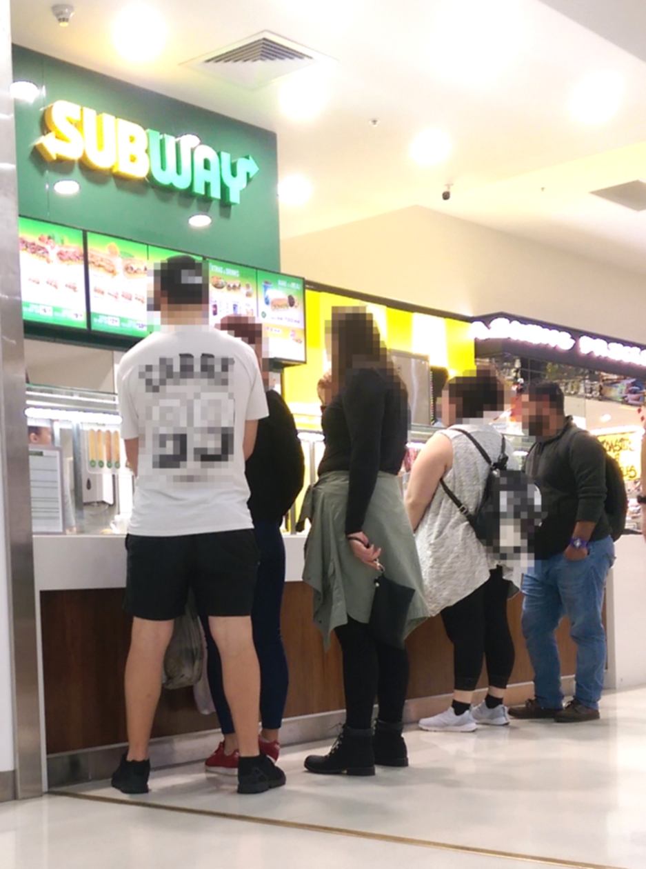 Subway | Shop 107/149 W Burleigh Rd, Burleigh Heads QLD 4220, Australia | Phone: (07) 5520 2883