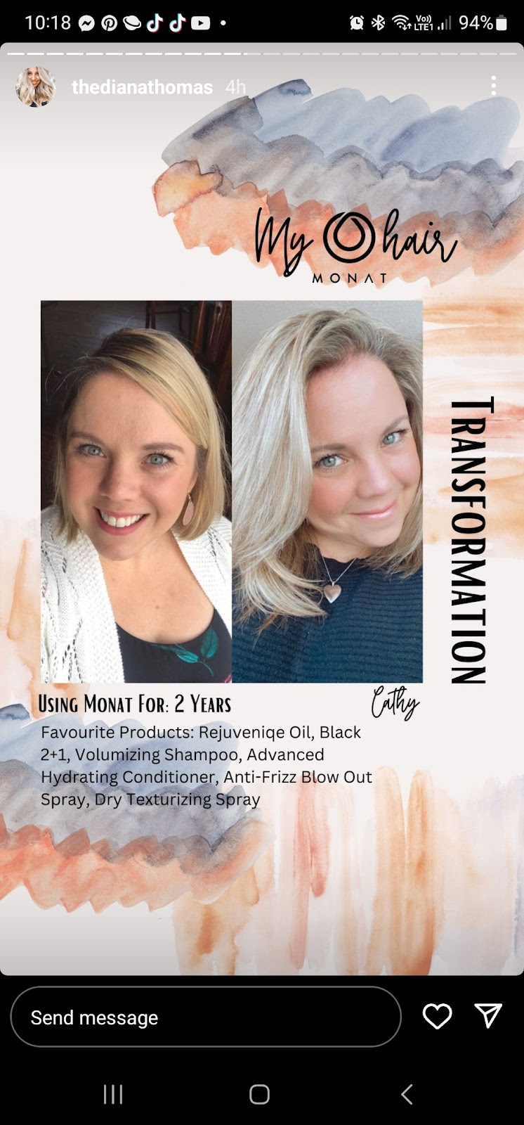 Hair, Skin Care & Wellness. Monat Official. | 6 St James Ave, Berkeley Vale NSW 2261, Australia | Phone: 0447 320 482