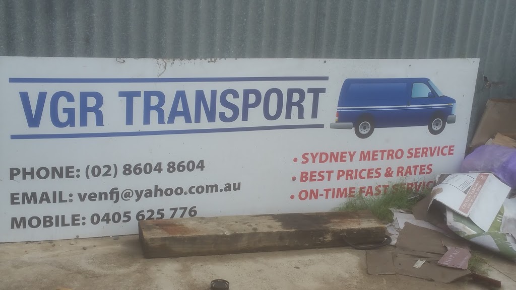 VGR TRANSPORT | 339 Wallgrove Rd, Eastern Creek NSW 2766, Australia | Phone: (02) 8604 8604