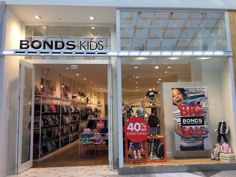 Bonds Kids Werribee | clothing store | Shop 206 Corner Derrimut Road & Heaths Road Pacific Werribee, Werribee VIC 3030, Australia | 0397483243 OR +61 3 9748 3243