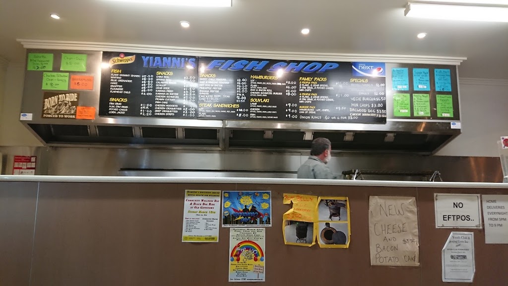 Yiannis Fish and Chips | meal takeaway | 72 Albert St, Moe VIC 3825, Australia | 0351274500 OR +61 3 5127 4500