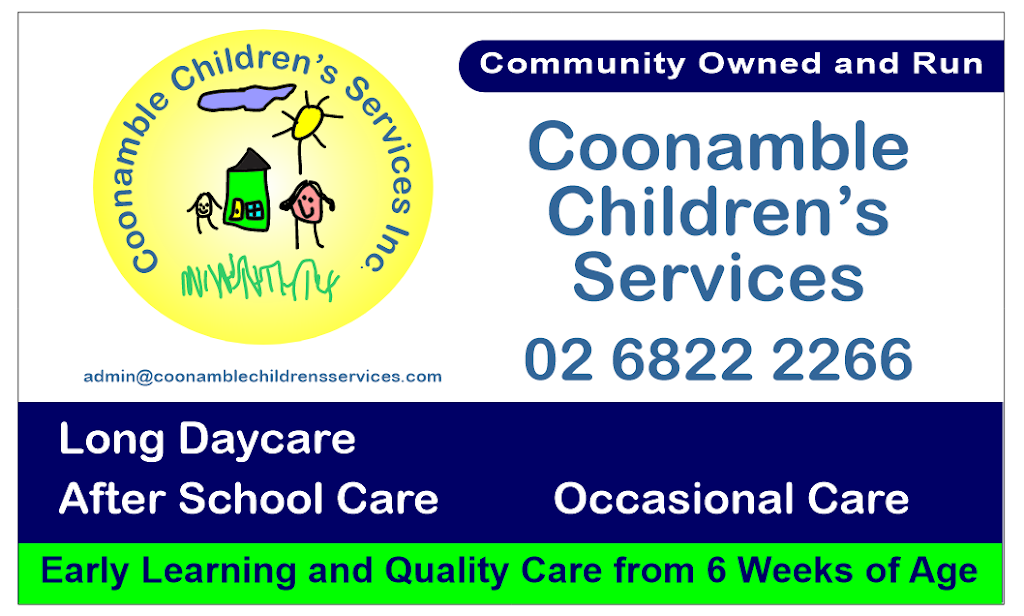 Coonamble Childrens Services | 45A Dubbo St, Coonamble NSW 2829, Australia | Phone: (02) 6822 2266