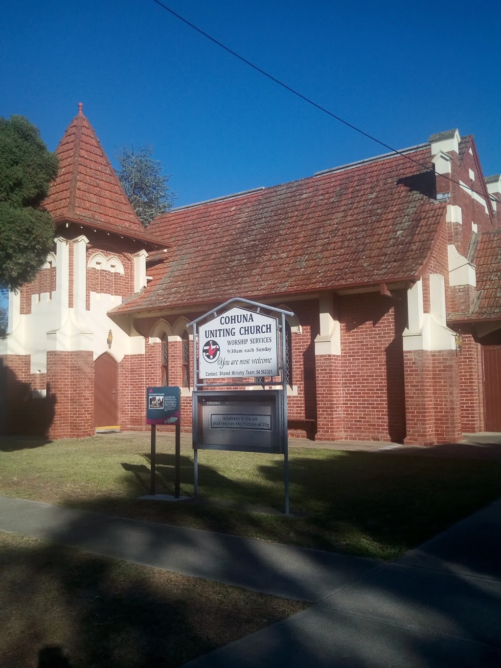 Cohuna Uniting Church | church | 30 King Edward St, Cohuna VIC 3568, Australia