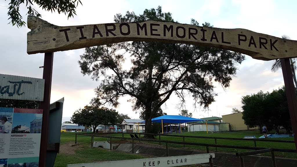 Tiaro Memorial Park | park | 42/44 Mayne St, Tiaro QLD 4650, Australia