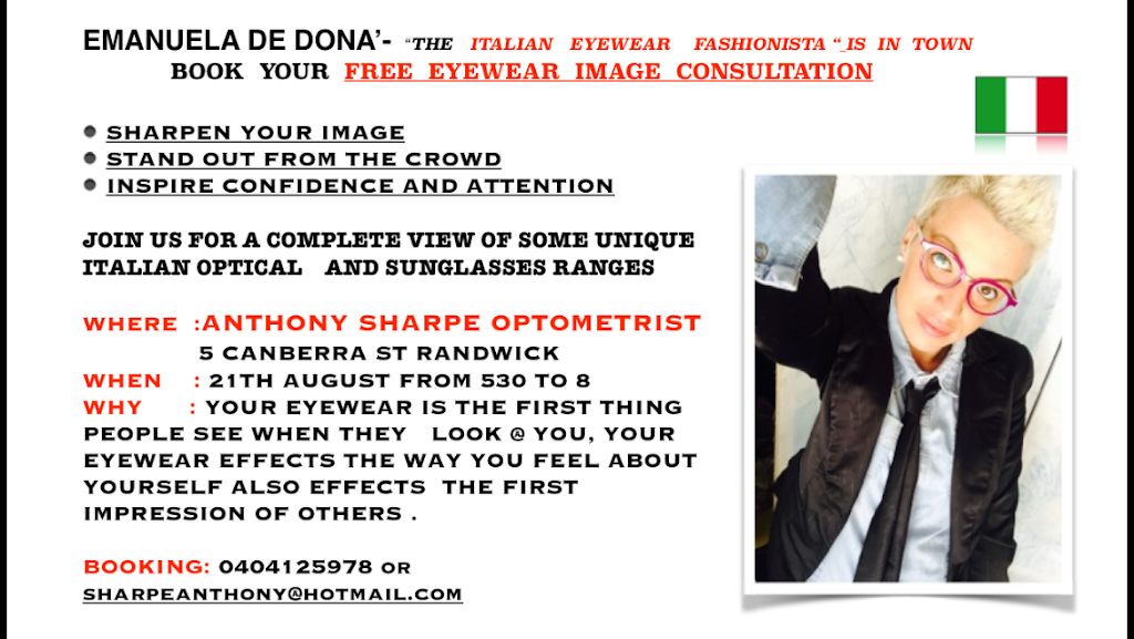 Anthony Sharpe Optometrist | health | 5 Elizabeth St, Pottsville NSW 2489, Australia | 0404125978 OR +61 404 125 978