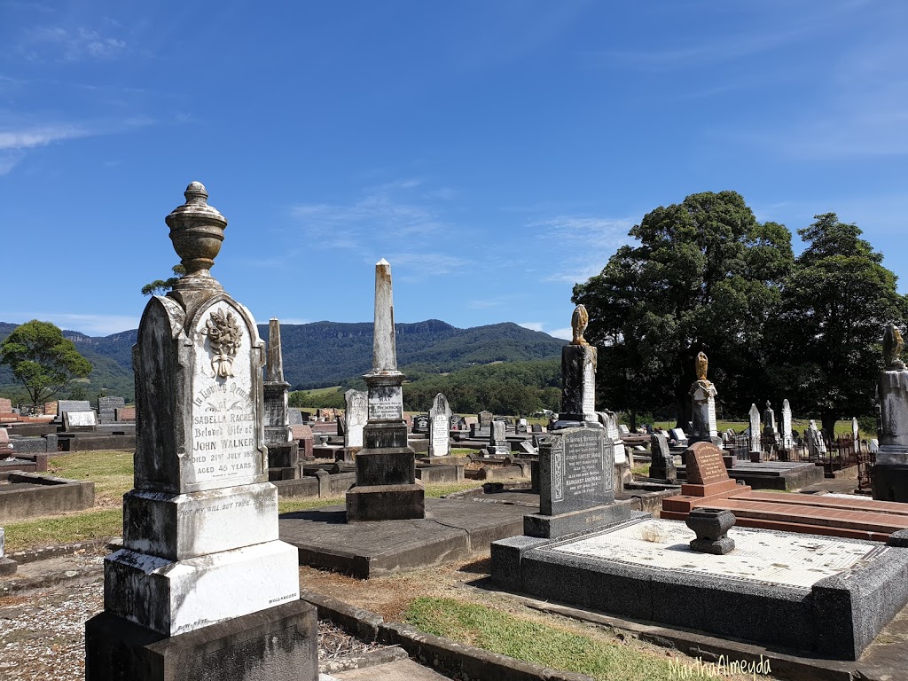 Jamberoo Cemetery | cemetery | 7 Drualla Rd, Jamberoo NSW 2533, Australia