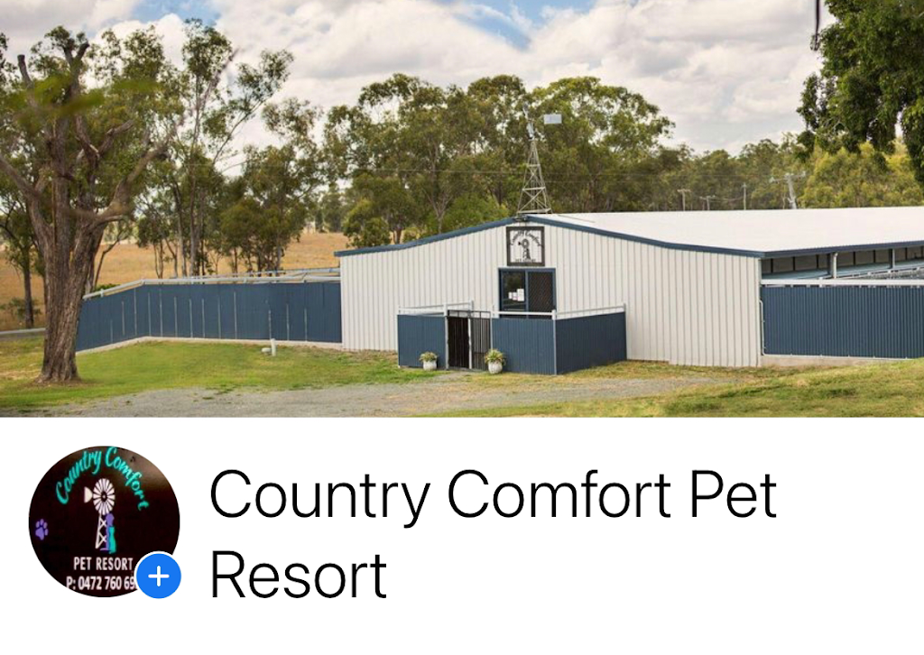 Country Comfort Pet Resort Mount Larcom |  | 356 Mount Larcom Bracewell Rd, Machine Creek QLD 4695, Australia | 0472760693 OR +61 472 760 693