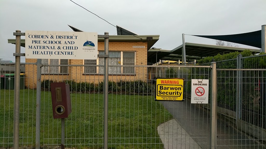 Cobden Kindergarten | school | 43 Victoria St, Cobden VIC 3266, Australia | 0355951373 OR +61 3 5595 1373