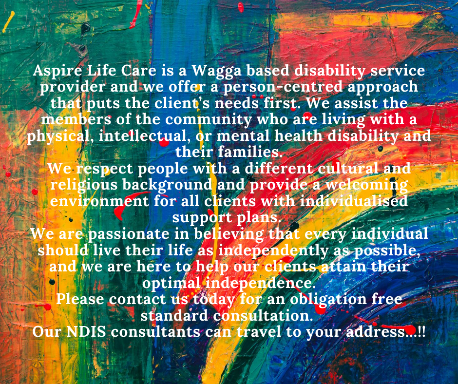 aspire life care | 9 Warambee St, Glenfield Park NSW 2650, Australia | Phone: 0499 336 814