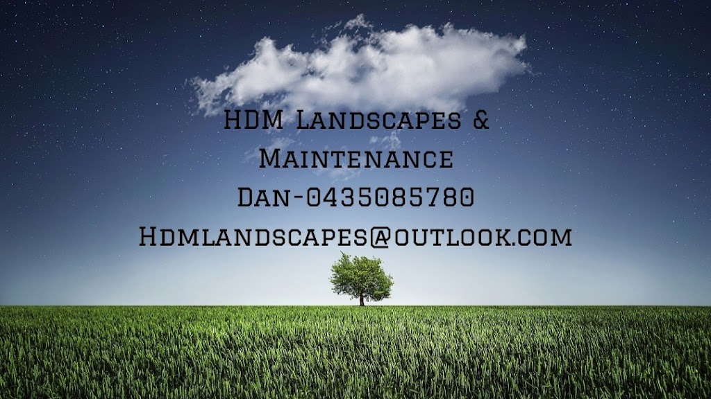 HDM Landscapes & Maintenance | general contractor | 6 Garganey Rd, Armstrong Creek VIC 3127, Australia | 0435085780 OR +61 435 085 780