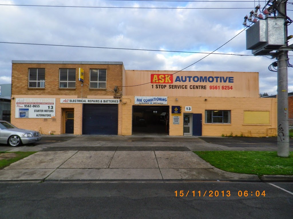 Ask Automotive | home goods store | Unit 1 - 2/13 Aristoc Road, Glen Waverley VIC 3150, Australia | 0395616254 OR +61 3 9561 6254