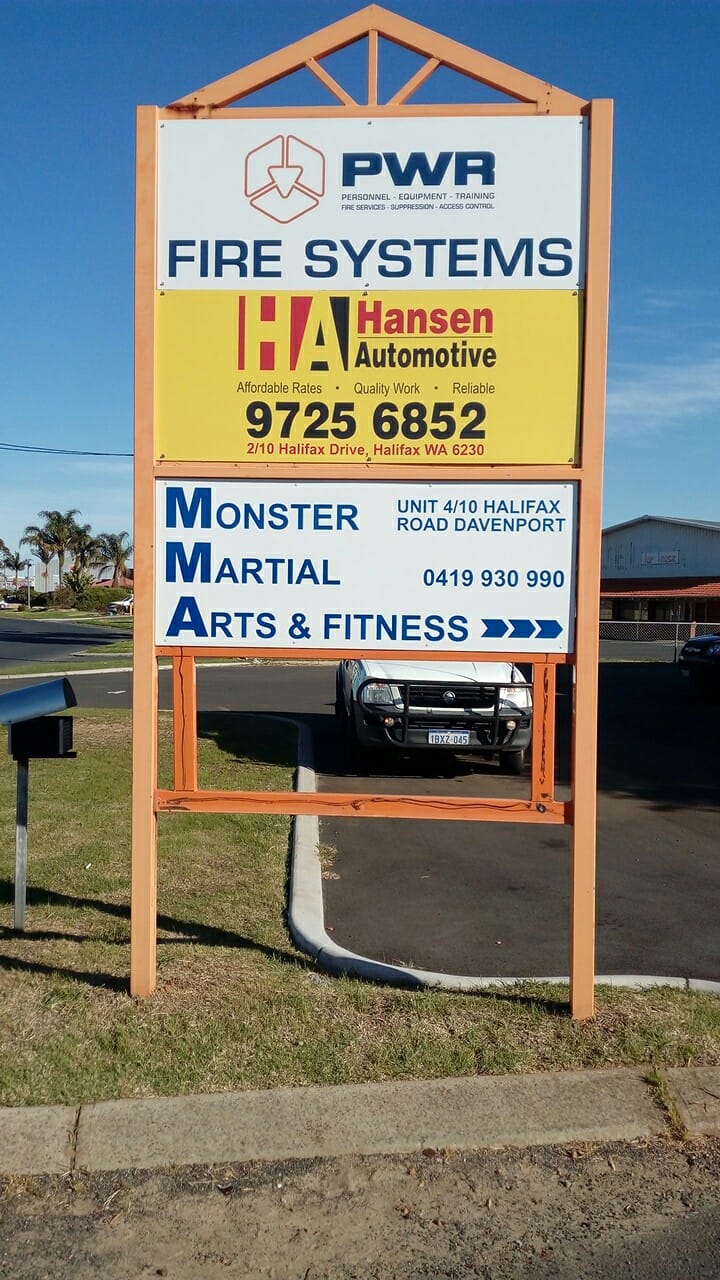 Monster Martial Arts and Fitness | gym | Unit 4/10 Halifax Dr, Davenport WA 6230, Australia | 0419930990 OR +61 419 930 990