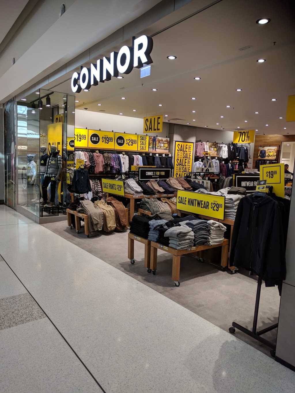 Connor | clothing store | Shop 141A 35/29 Louis St, Airport West VIC 3042, Australia | 0393345560 OR +61 3 9334 5560