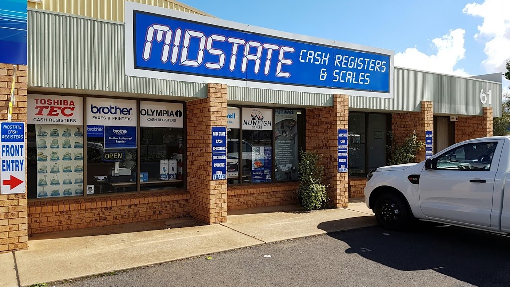 Midstate Cash Registers & Scales | electronics store | 61 Wheelers Ln, Dubbo NSW 2830, Australia | 0268848464 OR +61 2 6884 8464