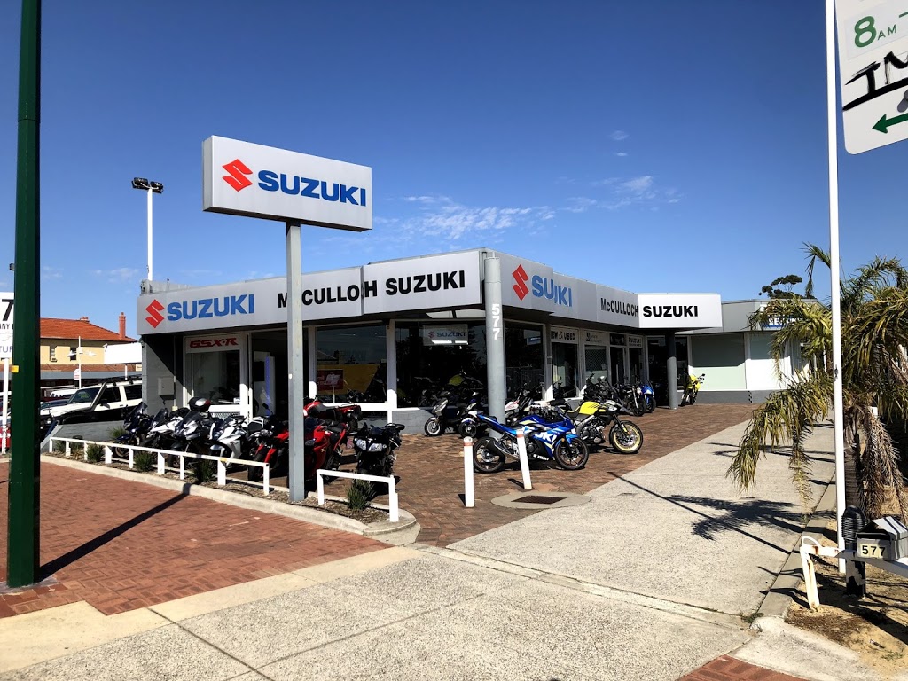 McCulloch Suzuki | car repair | 577 Albany Hwy, Victoria Park WA 6100, Australia | 0893615504 OR +61 8 9361 5504