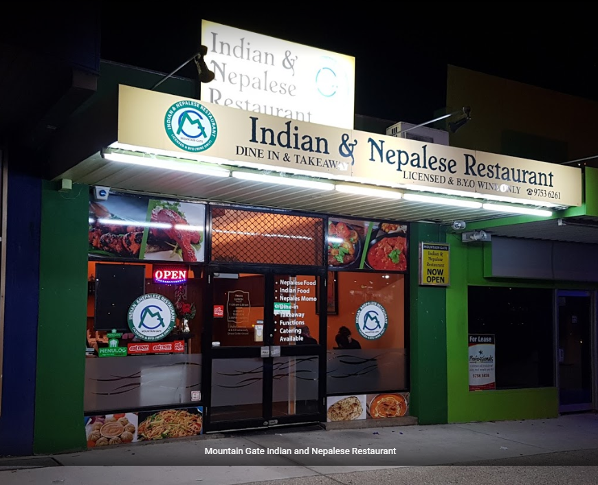 Mountain Gate Indian and Nepalese Restaurant | meal delivery | Shop No, 56/1880 Ferntree Gully Rd, Ferntree Gully VIC 3156, Australia | 0397536261 OR +61 3 9753 6261