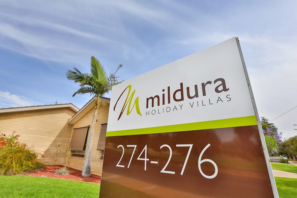 Mildura Holiday Villas | lodging | 274-276 Walnut Ave, Mildura VIC 3500, Australia | 0429429656 OR +61 429 429 656