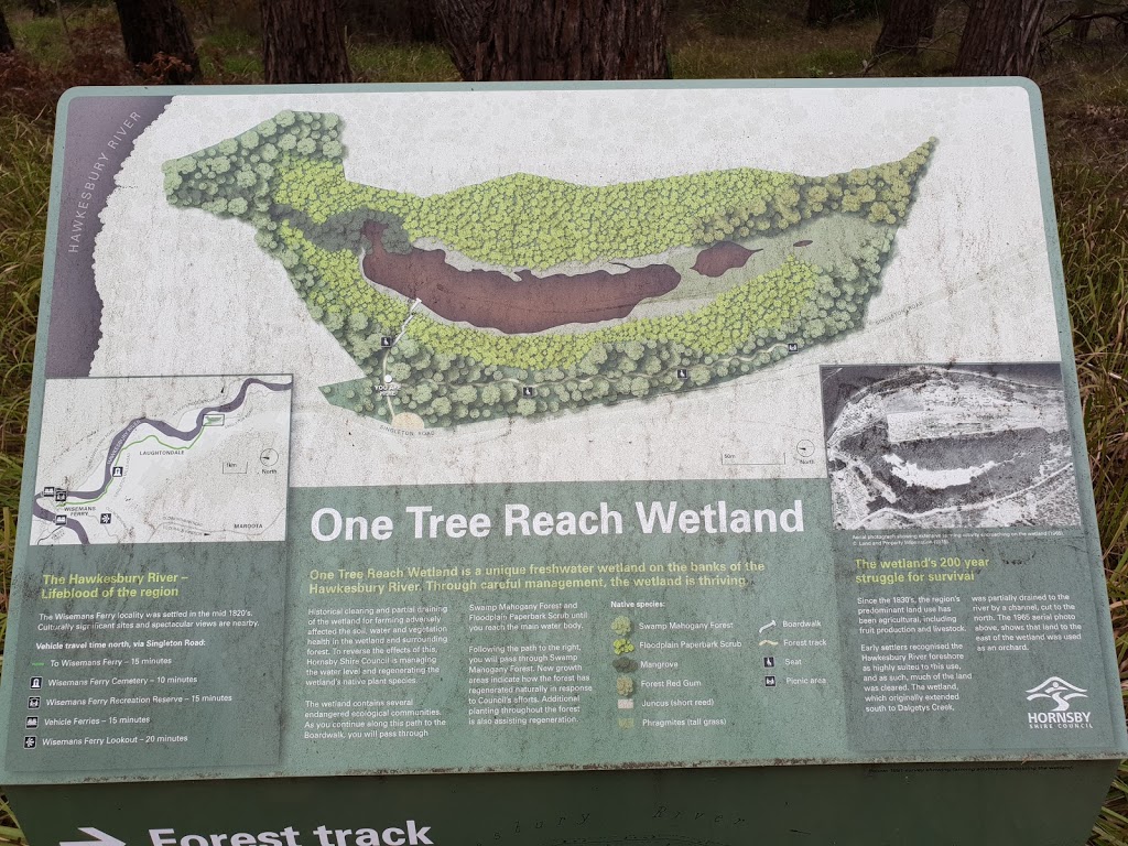 One Tree Reach Wetland | park | 901 Singleton Rd, Laughtondale NSW 2775, Australia