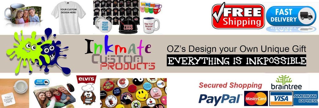 Inkmate Custom Products | 3/1 Blackwood Ave, Ashfield NSW 2131, Australia | Phone: 0410 803 482