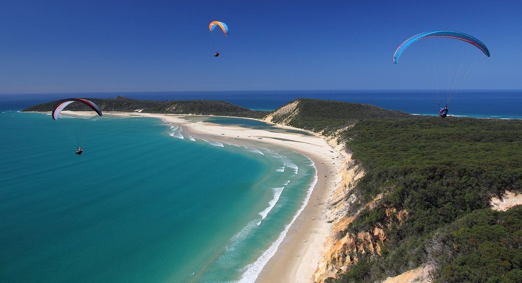 Rainbow Paragliding | university | 76 Cooloola Dr, Rainbow Beach QLD 4581, Australia | 0418754157 OR +61 418 754 157