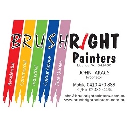 Brushright Painters | painter | 11 Garlick St, Kariong NSW 2250, Australia | 0410470888 OR +61 410 470 888