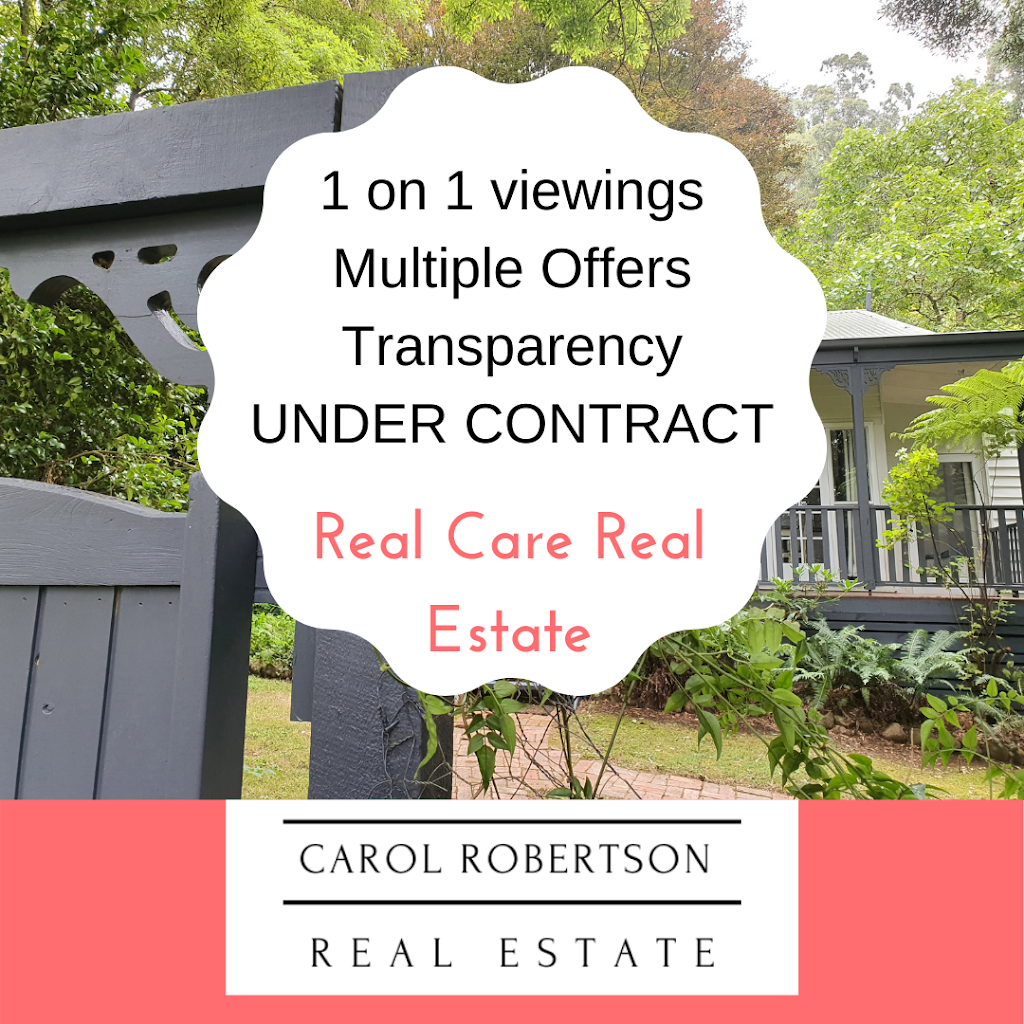 Carol Robertson Real Estate | real estate agency | 5-7 Dulcie Domum Rd, Olinda VIC 3788, Australia | 0417382885 OR +61 417 382 885